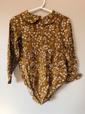 Rylee + Cru Cora Romper - Harvest